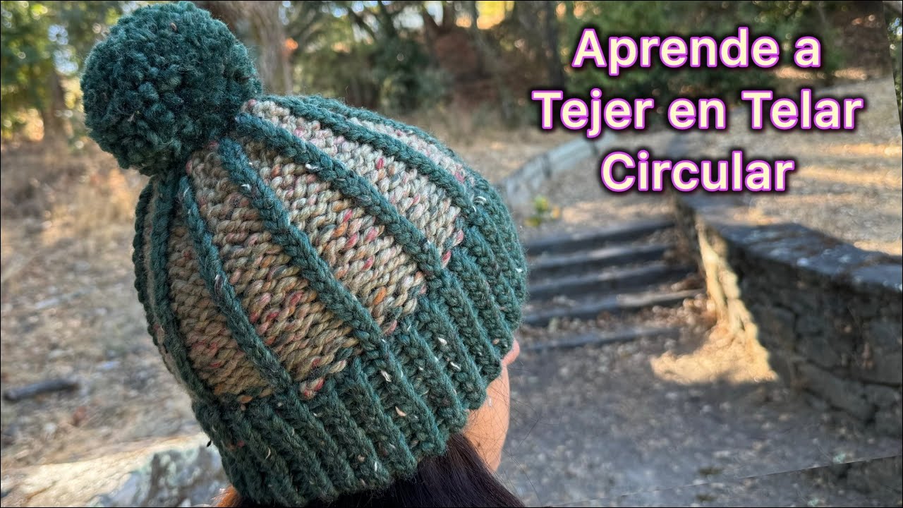 ✅Este Patrón Gorro Tejido dos colores está revolucionando el tejido