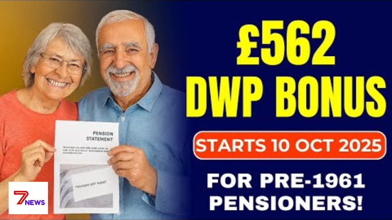 Good News! DWP Confirms &pound;562 Bonus for Pre-1961 Pensioners!