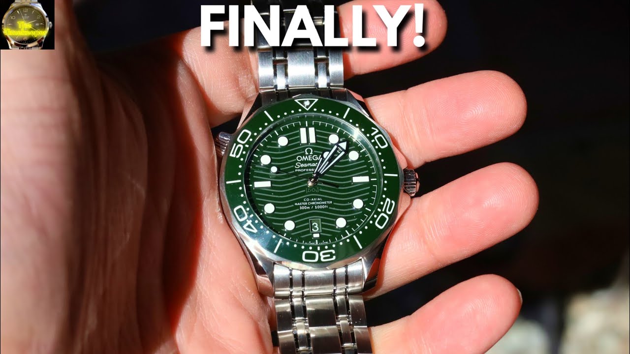 The Elusive Green Omega Seamaster 300 | I finally caught one!