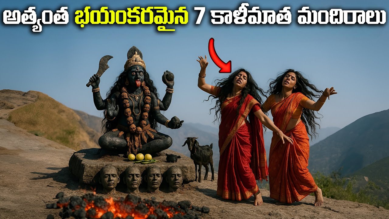 అత్యంత భయంకరమైన ఏడు కాళీమాత మందిరాలు | 7 Most Powerful Temples Of Kali Mata | Fn-20 Mystery
