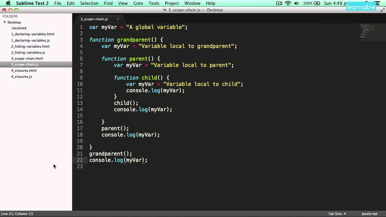 Understanding Variable Scope & Closures Without Losing your Mind
