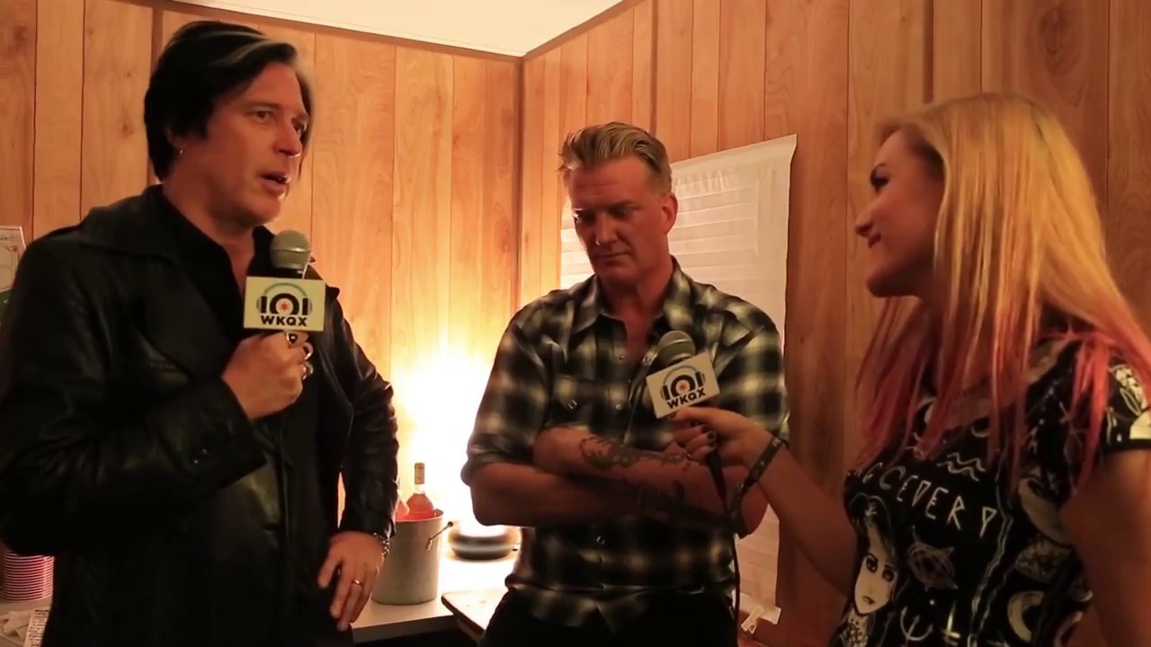Joshua Homme and Troy Van Leeuwen of Queens Of The Stone Age interview 9/16/17