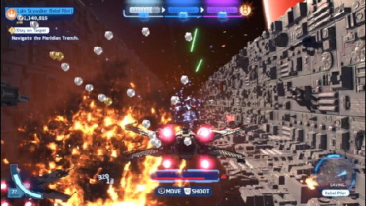 PS5 Lego Star Wars The Skywalker Saga Lvl 20 Stay on Target Free Play