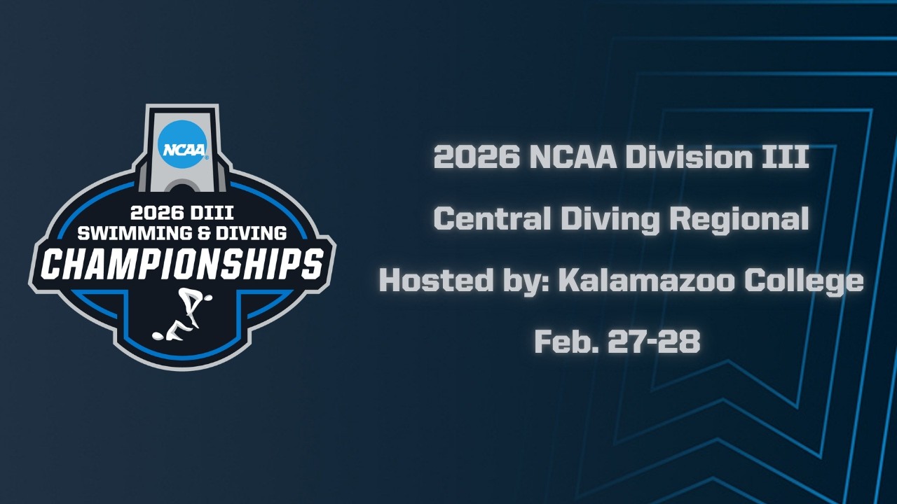 Friday, Feb. 27 - NCAA DIII Central Diving Regional - Women's 1M