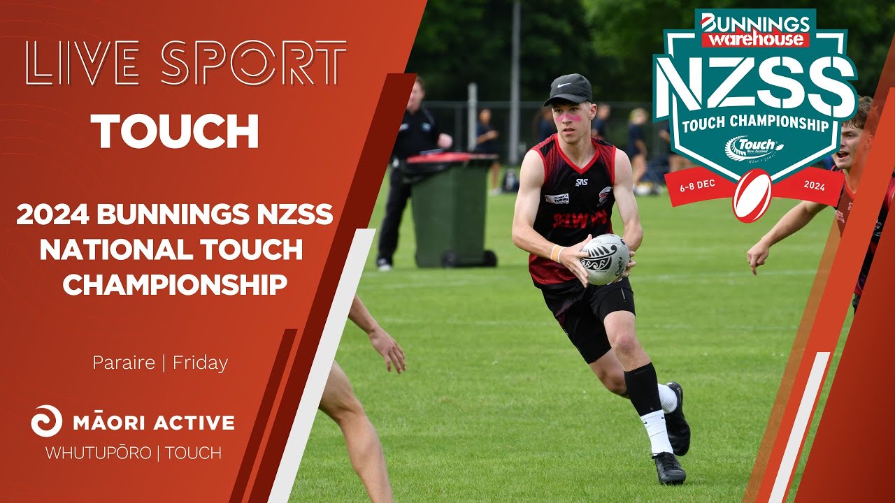 Day One | Boys | Hamilton Boys v Rotorua Boys | 2024 Bunnings NZSS National Touch Championship