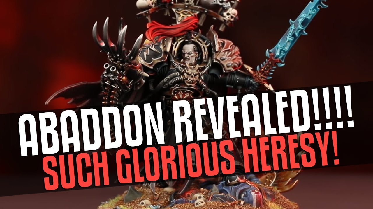 ABADDON Model Revealed! This is the great model I've witnessed!