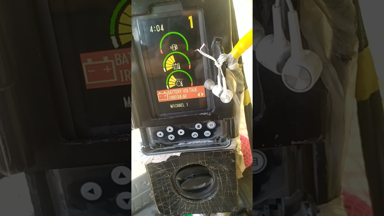320D excavator low power... trouble shooting