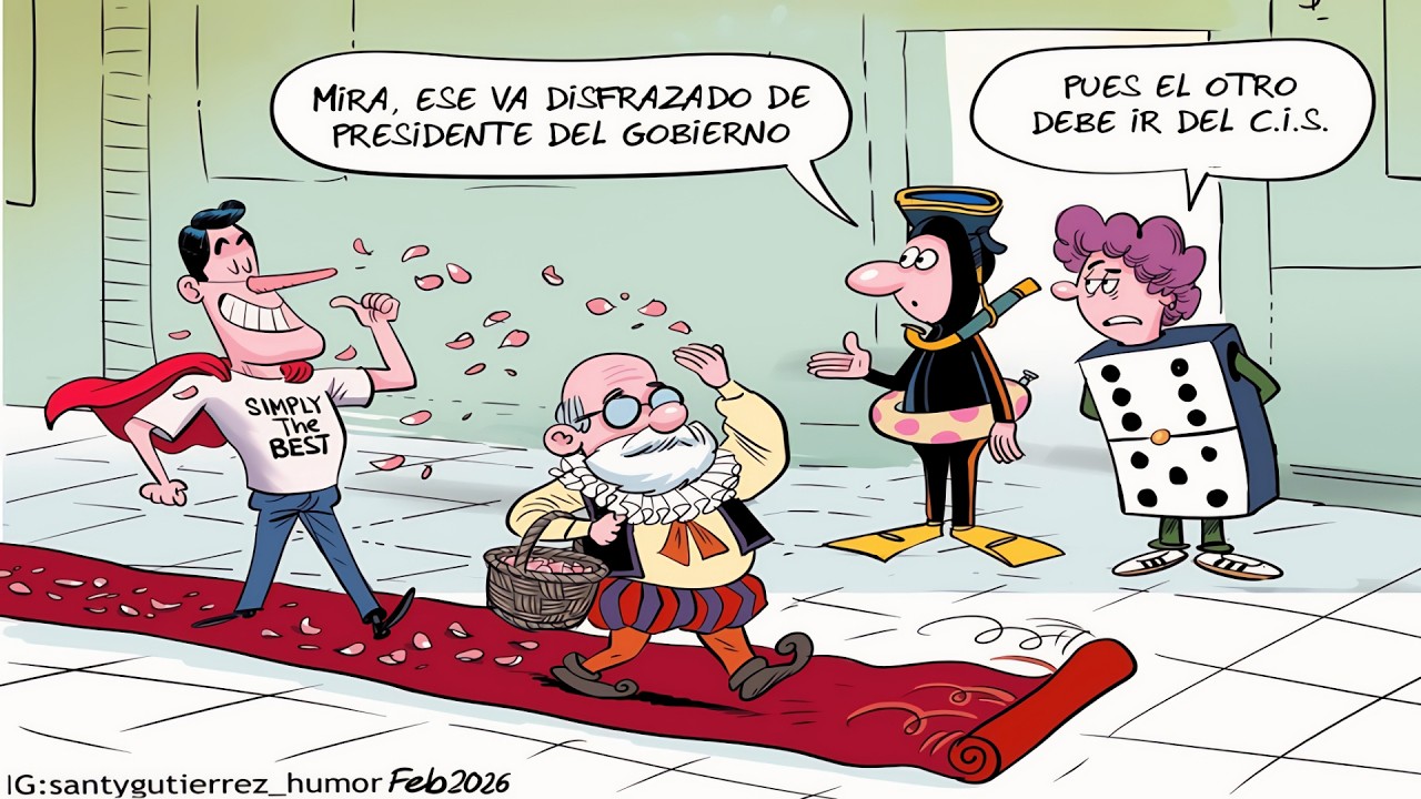 🚨 Viñetas Políticas | PSOE EVADE IMPUESTOS, SMI 1.221€ y PP+VOX Prohíben el Burka | 17 Feb
