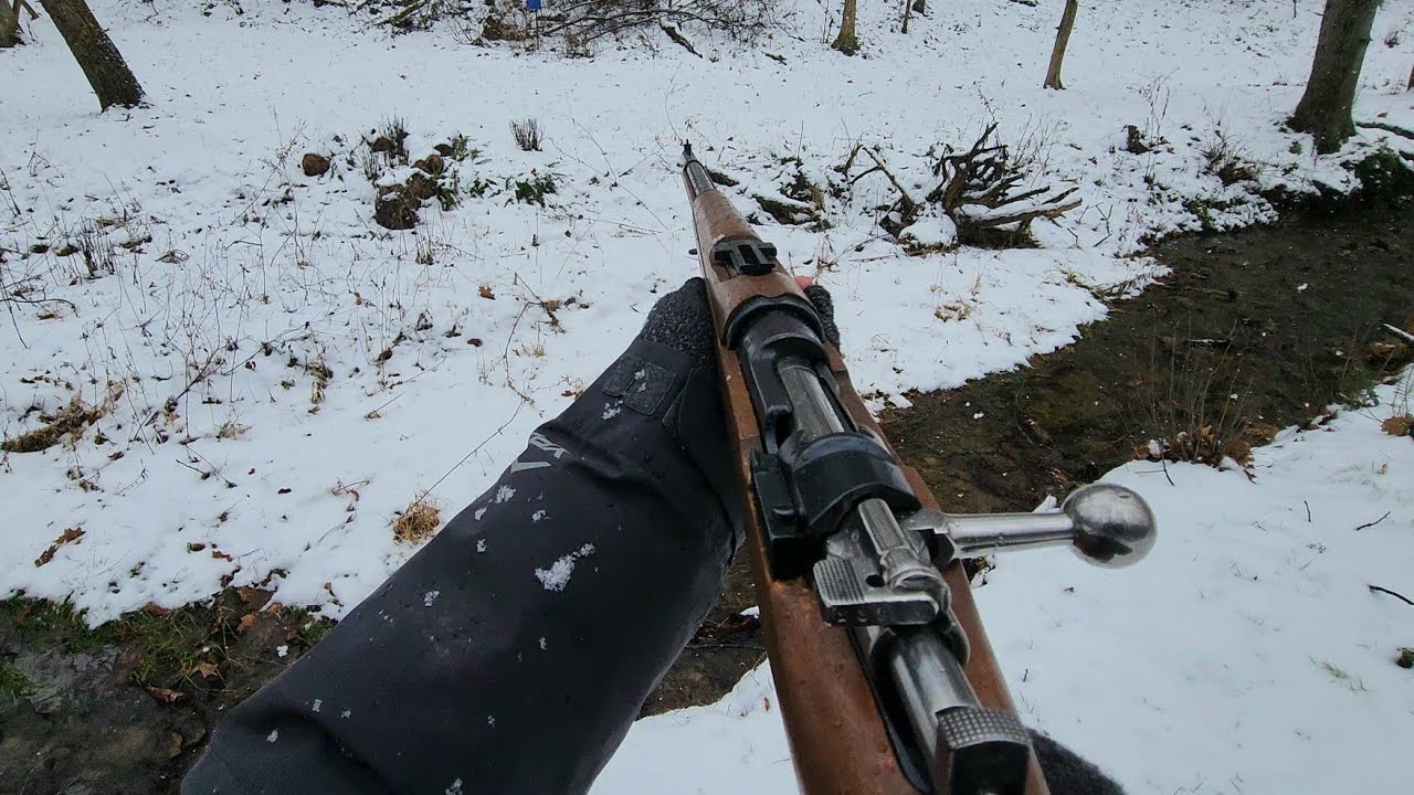 Swedish Mauser M1896 POV Shooting 