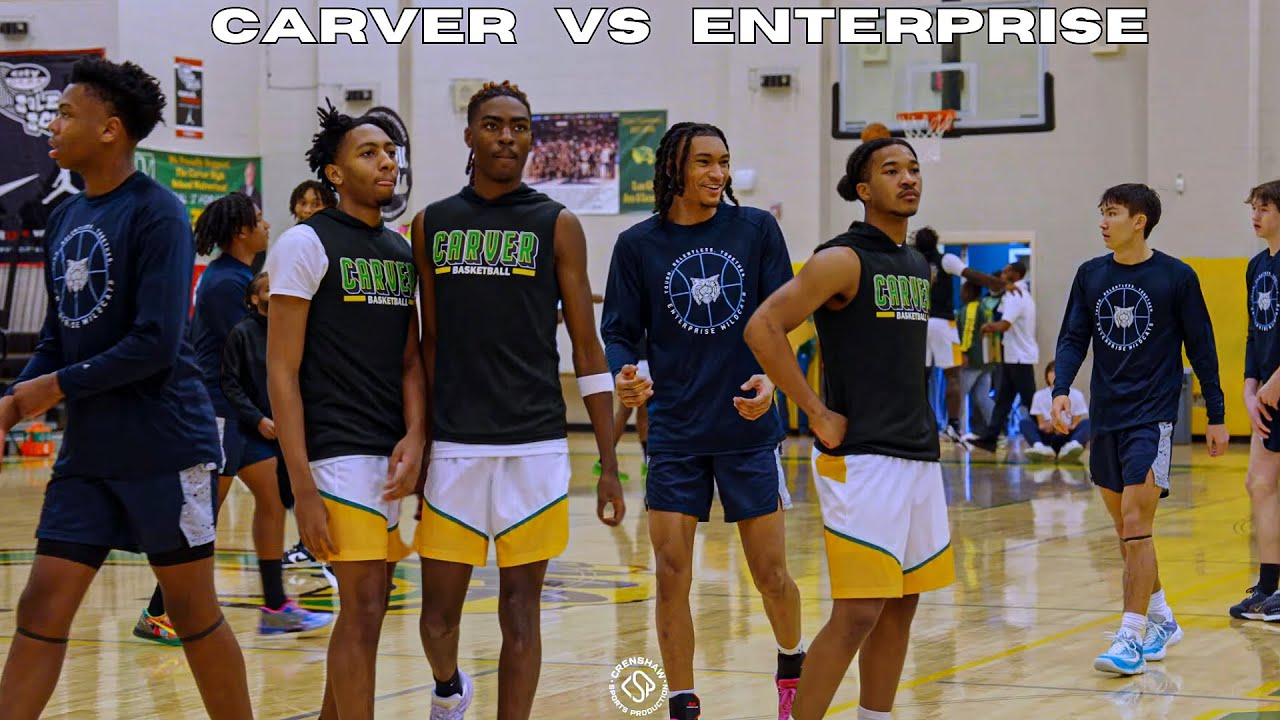 Carver Montgomery vs Enterprise | 7A Battle🏀