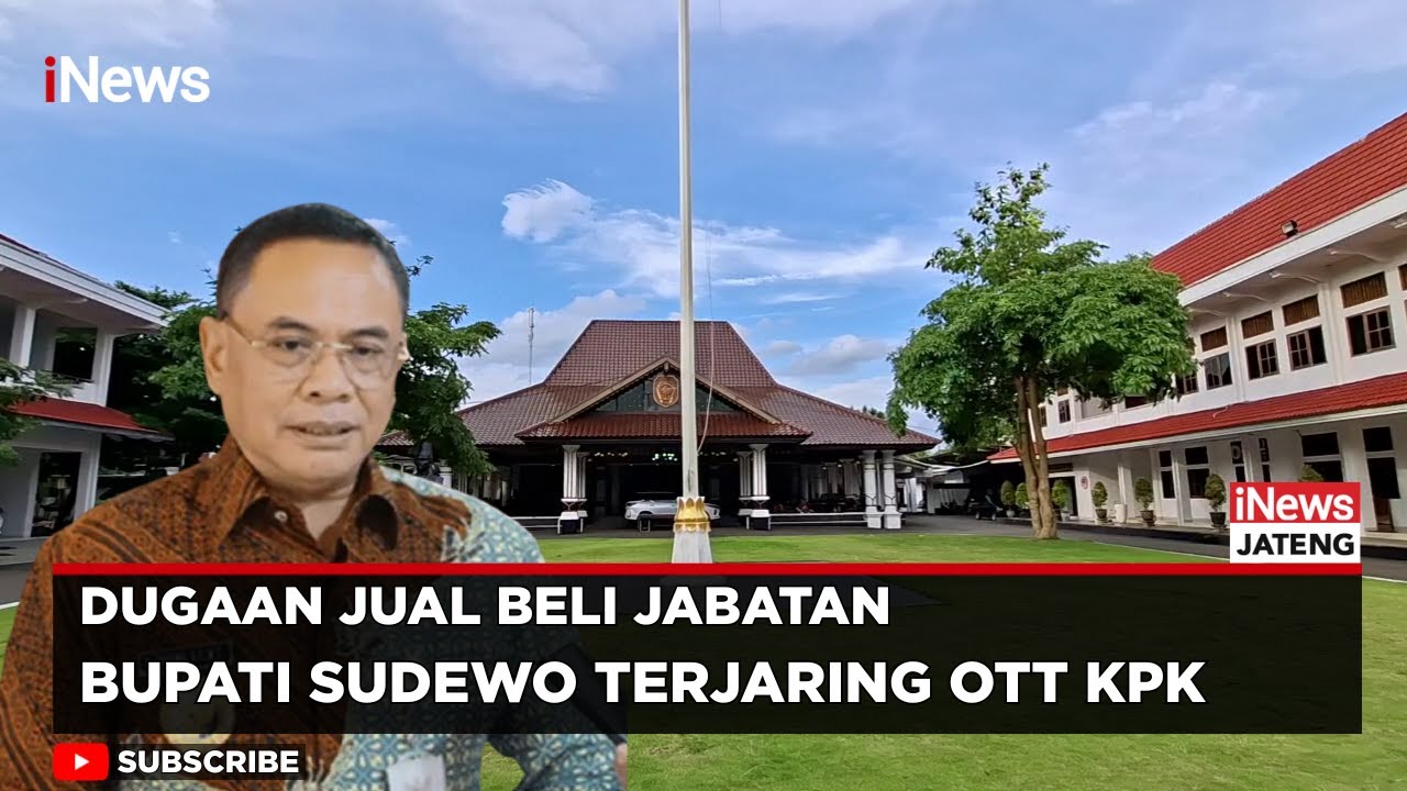 Bupati Pati Sudewo Terjaring OTT KPK, Dugaan Kasus Jual Beli Jabatan | iNews Jateng