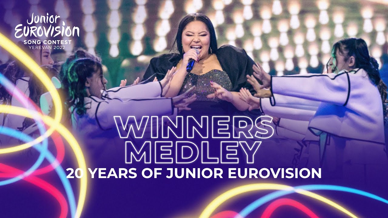 20 Years of Junior Eurovision - Winners Medley - #JESC2022