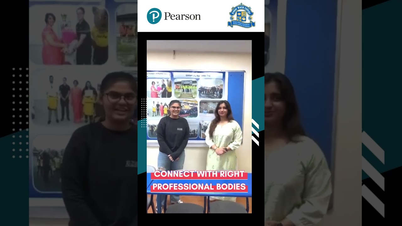 2 Years Pearson HND Business + 1 Year Degree at UK | Podar World College, Mumbai