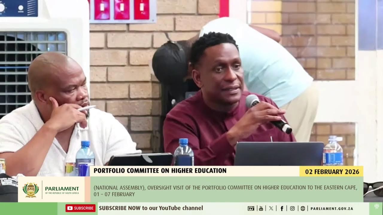 PORTFOLIO COMMITTEE ON HIGHER EDUCATION TO THE EASTERN CAPE, 2 February 2026