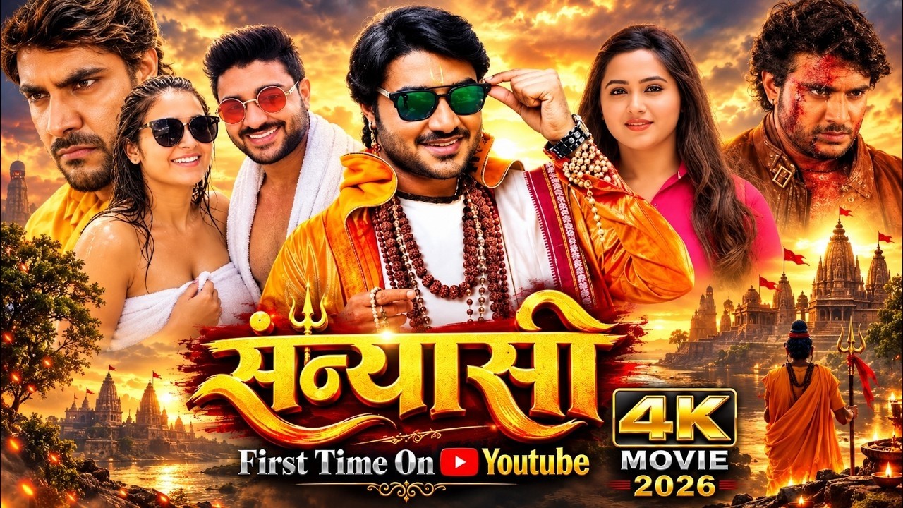 Sanyasi - सन्यासी | Pradeep Pandey Chintu, Kajal Raghwani | New Bhojpuri Blockbuster Movie 2026