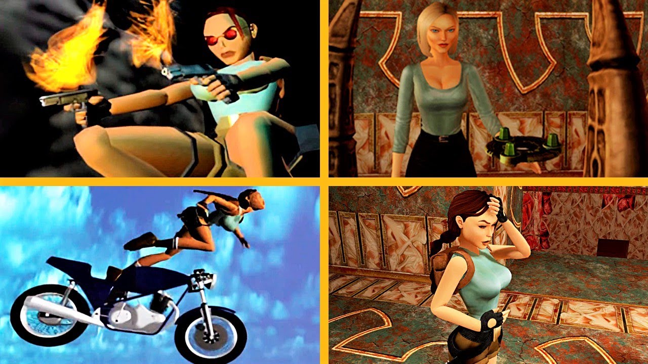 Tomb Raider 1 Remastered | Все сцены в 4K