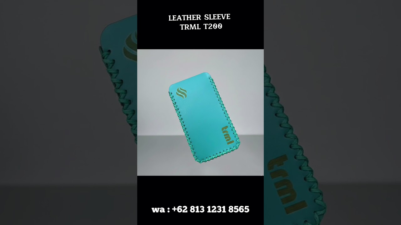 LEATHER SLEEVE TRML T200 CASE CASING MOD VAPE SARUNG PELINDUNG KULIT SINTETIS BISA CUSTOM 