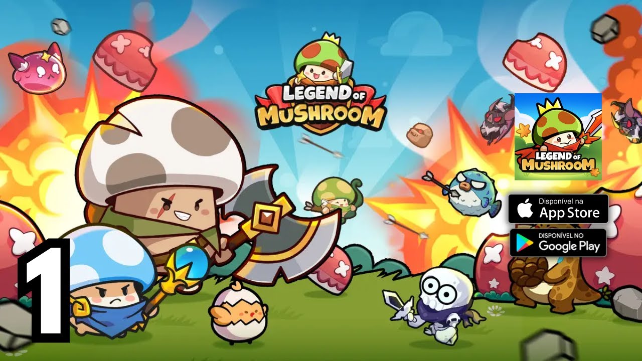 Legend of Mushroom Gameplay Walkthrough Part 1 (Android, iOS)
