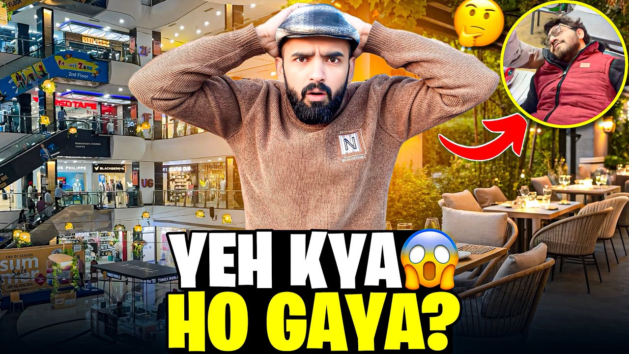 Metro Mall Lahore Shopping 🛍️ Phir Khane Ke Dauran Dost Behosh Ho Gaya 😱