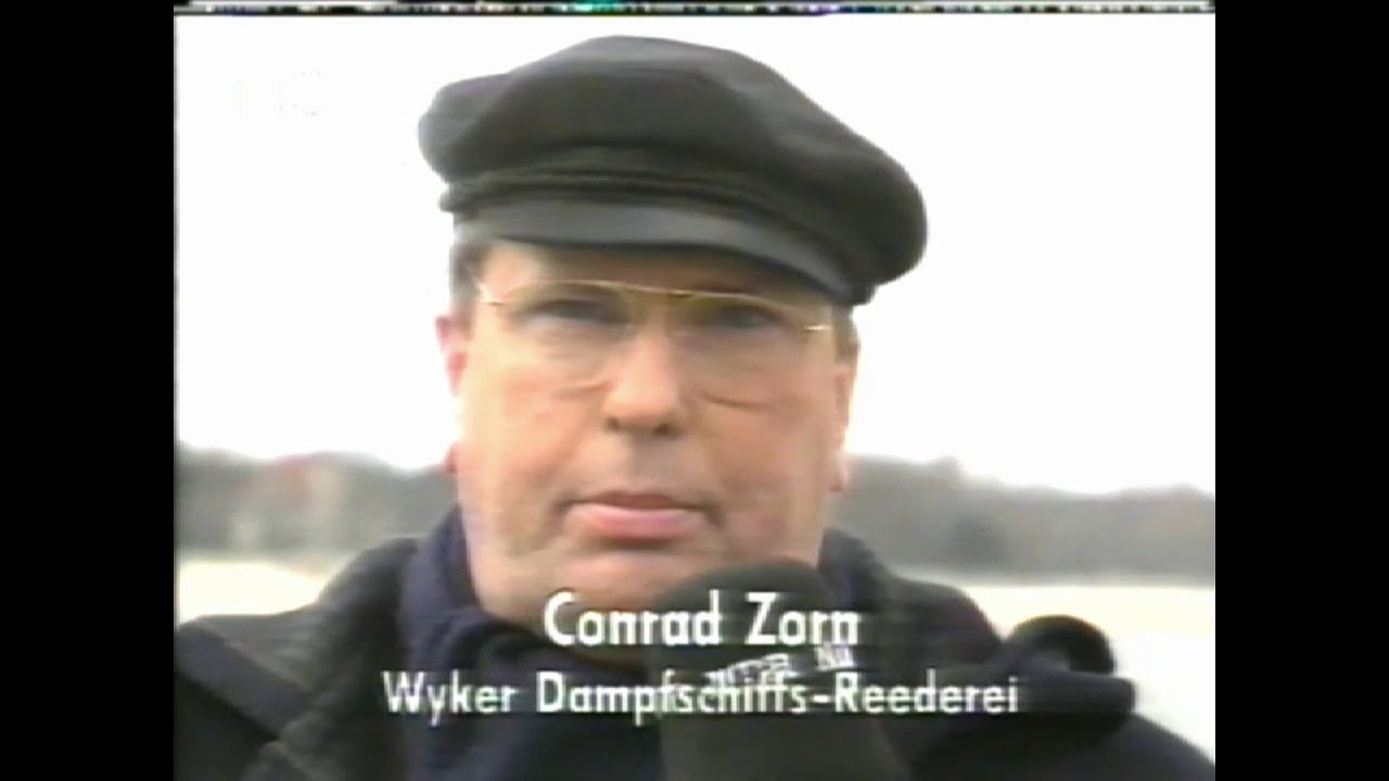 Föhr An Bord der Wyker Dampfschiff Reederei 1992