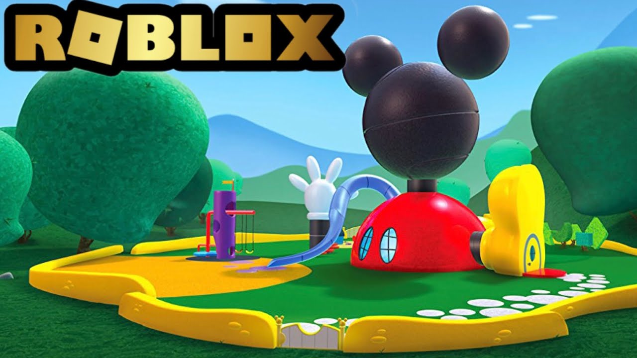Bloxburg Mickey Mouse clubhouse - Roblox