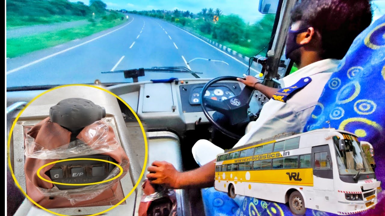 ASHOK LEYLAND BUS BS3 AUTO GEAR [LYMATIC] & DRIVING EXPLAINED IN DETAILS!  CABIN RIDE