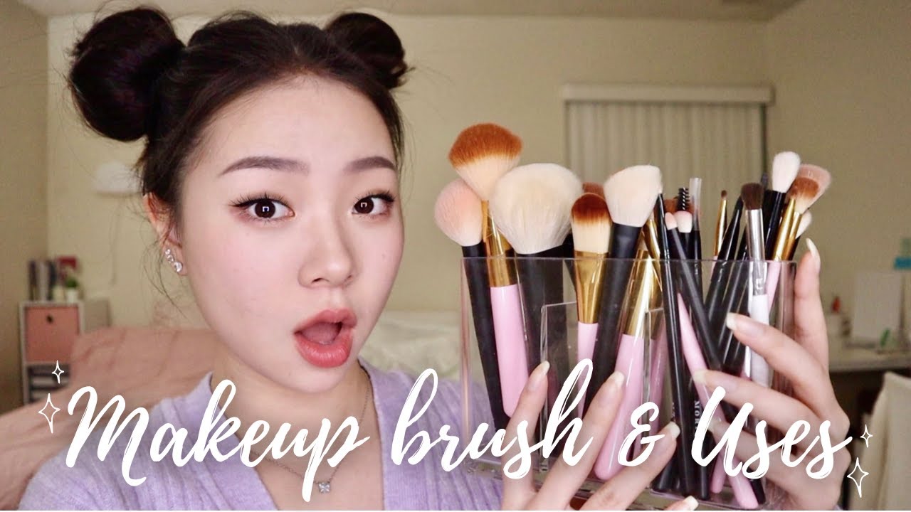 MAKEUP BRUSHES & THEIR USES | FOR BEGINNERS