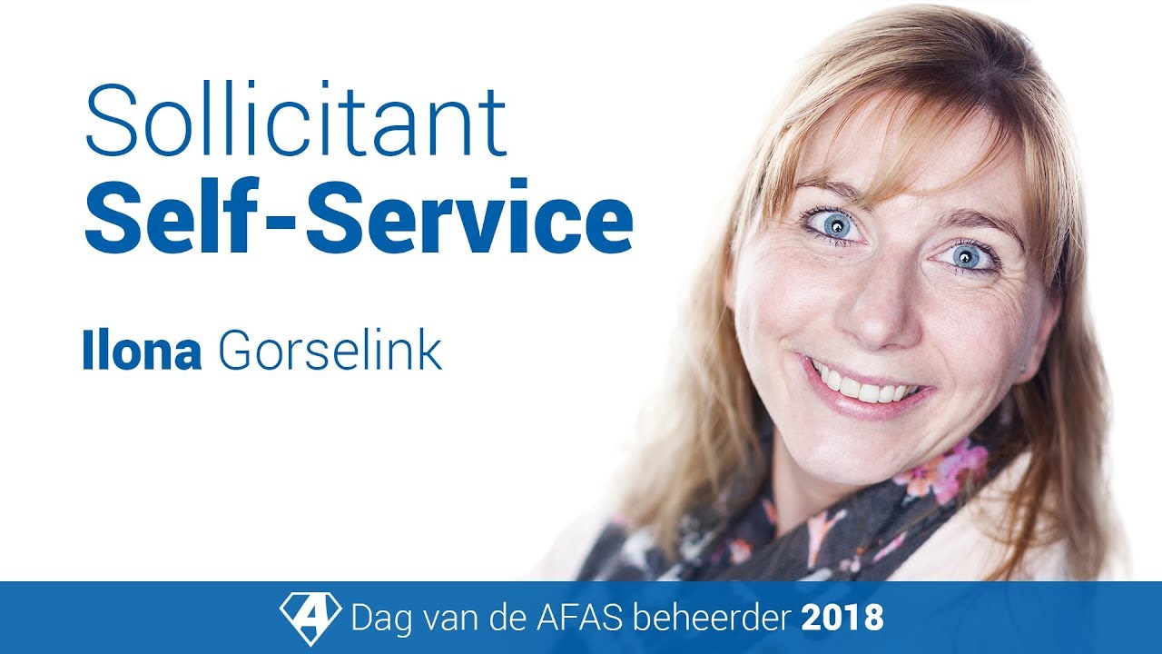 Sollicitant Self Service – Dag van de AFAS beheerder (HRM & Payroll)