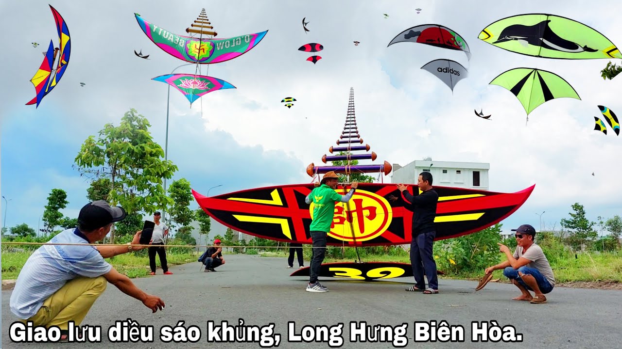 Tiến BVT | 1 Ngày Giao Lưu Diều Sáo Mãn Nhãn Tại Long Hưng Biên Hòa