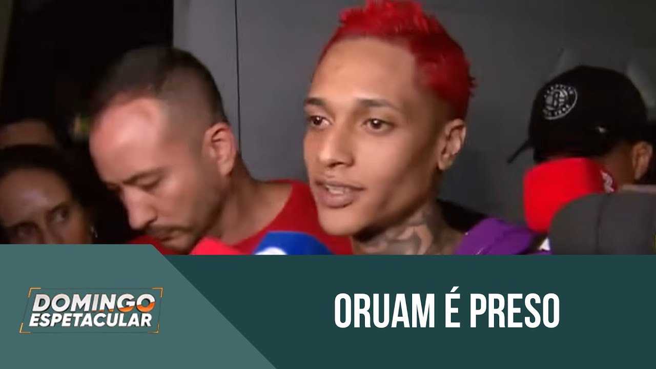 Rapper Oruam é preso após nova confusão e classificado como criminoso de ‘alta periculosidade’