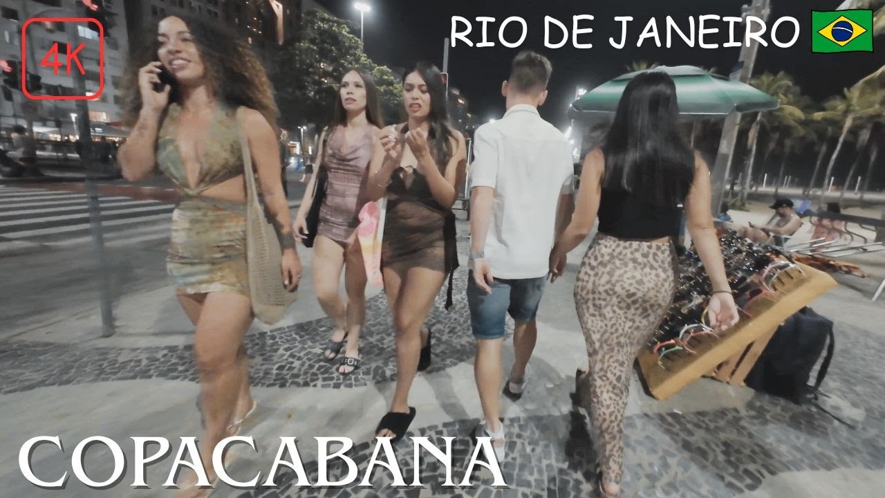 🇧🇷 Caminhando pelo CALÇADO DE COPACABANA 🎄 NOITE DE VÉSPERA DE NATAL | Rio de Janeiro 2025【 4K 】⁶⁰