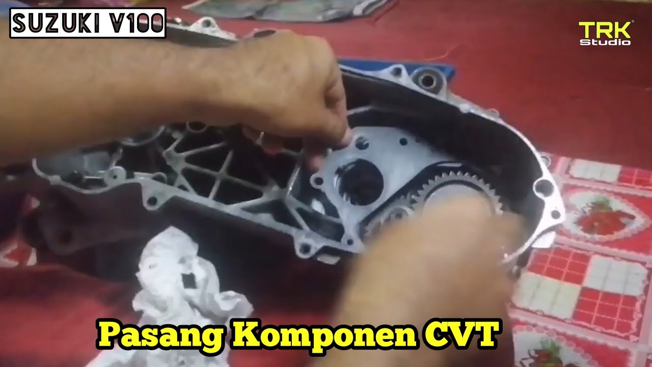 Suzuki V100 | Pasang Komponen CVT | Ngantuk Ooo 😴😴