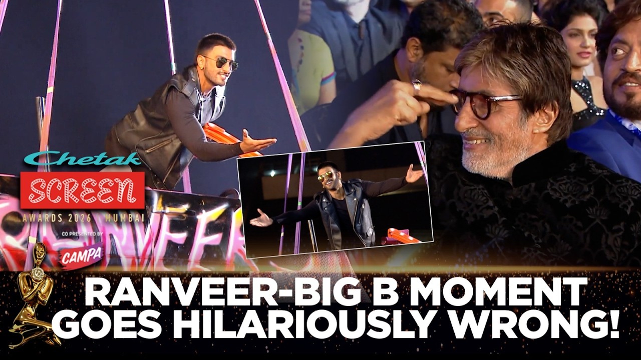 When Amitabh Bachchan Thought Ranveer Was Signalling Him Instead Of Deepika | #ChetakScreenAwards