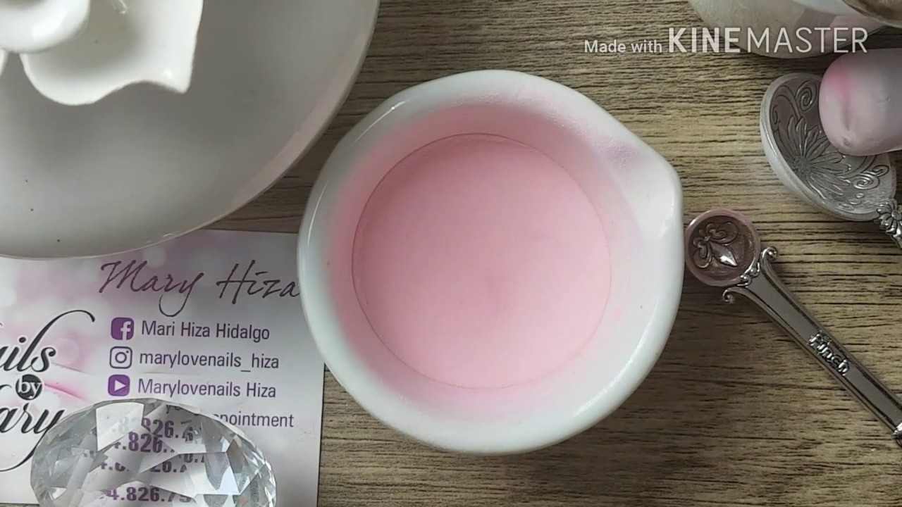 Como realizar el acrilico pink trasparente /peticiones