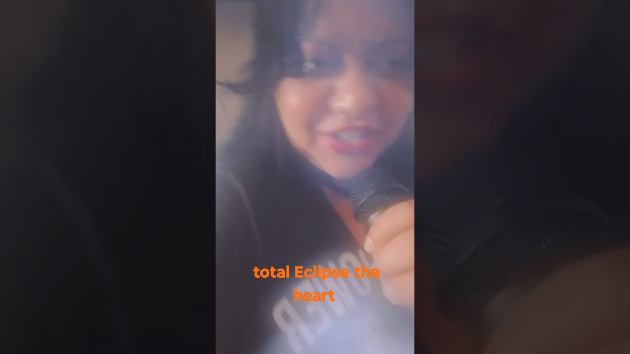 Priscila Santana Eclética cantando total Eclipse the heart