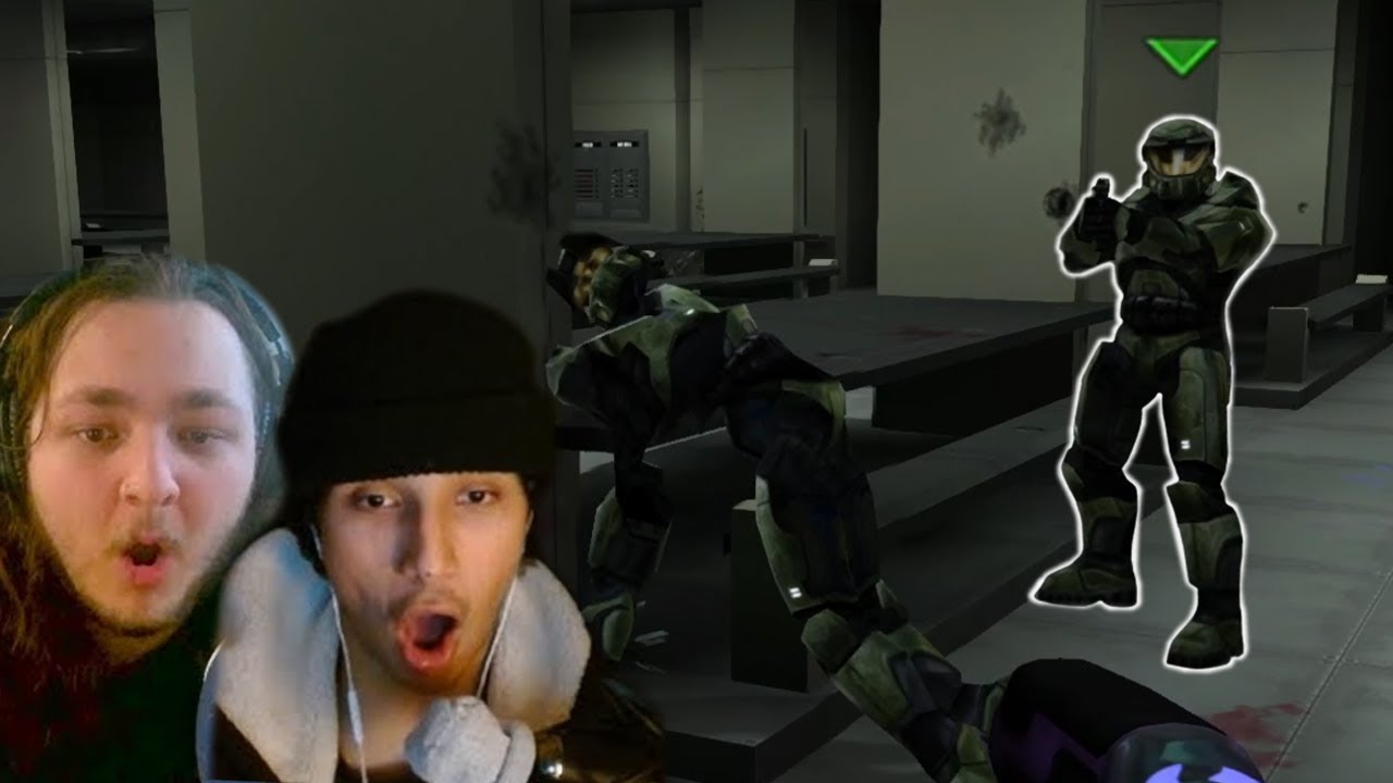Our first time playing HALO together