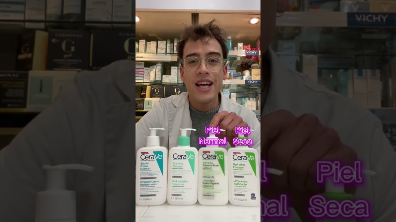 Elige el limpiador cerave correctamente