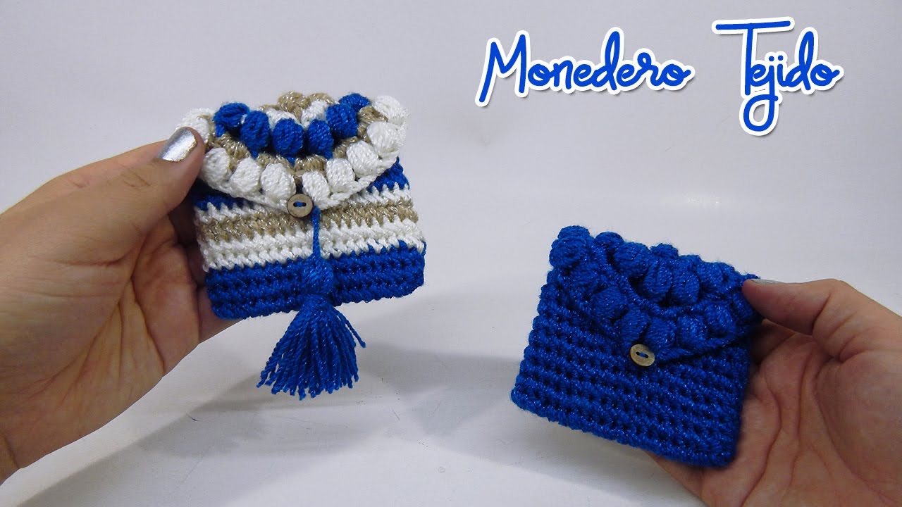 Comienza tu negocio con estos lindos MINI MONEDEROS TEJIDOS A CROCHET
