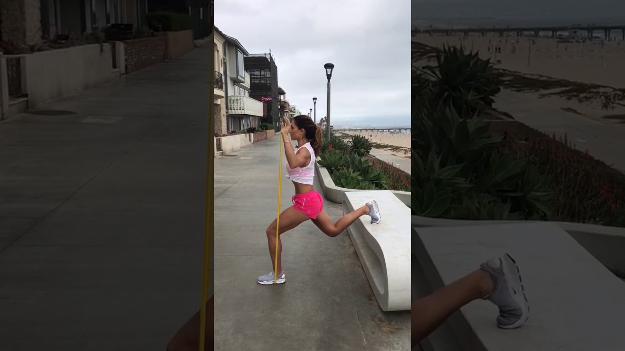 Beach Workout Highlights | Alexia Clark