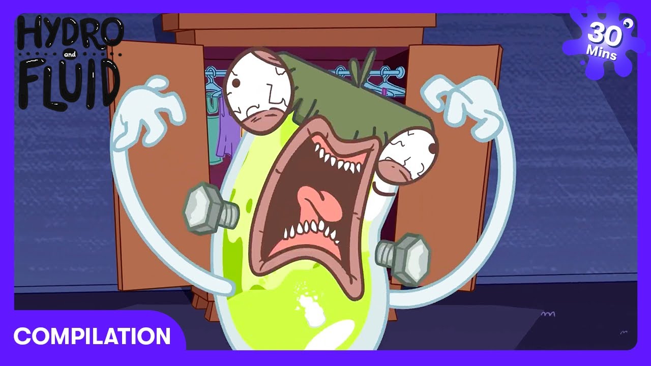 Hydro and Fluid - Mareritt i vannet! | Barne-TV | WildBrain Dingsverkstedet