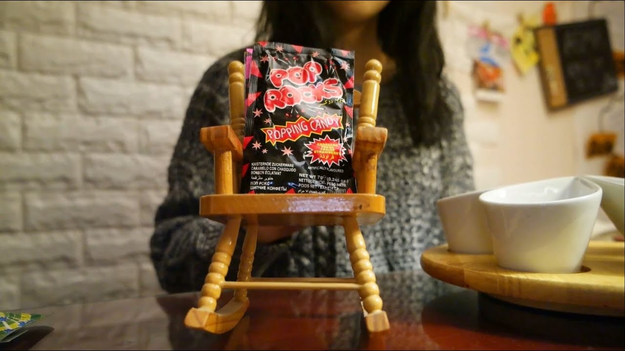 [No Talking ASMR] Pop Rocks Eating Sound 팝핑캔디 꾸르르꿰오꿰오꾸우우