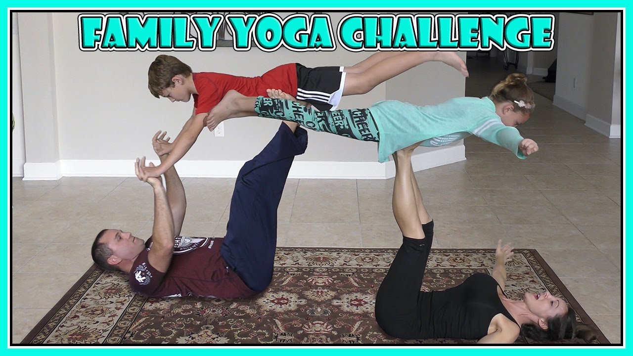 СЕМЬЯ YOGA ВЫЗОВ | BOYS VS. GIRLS | We Are The Davises