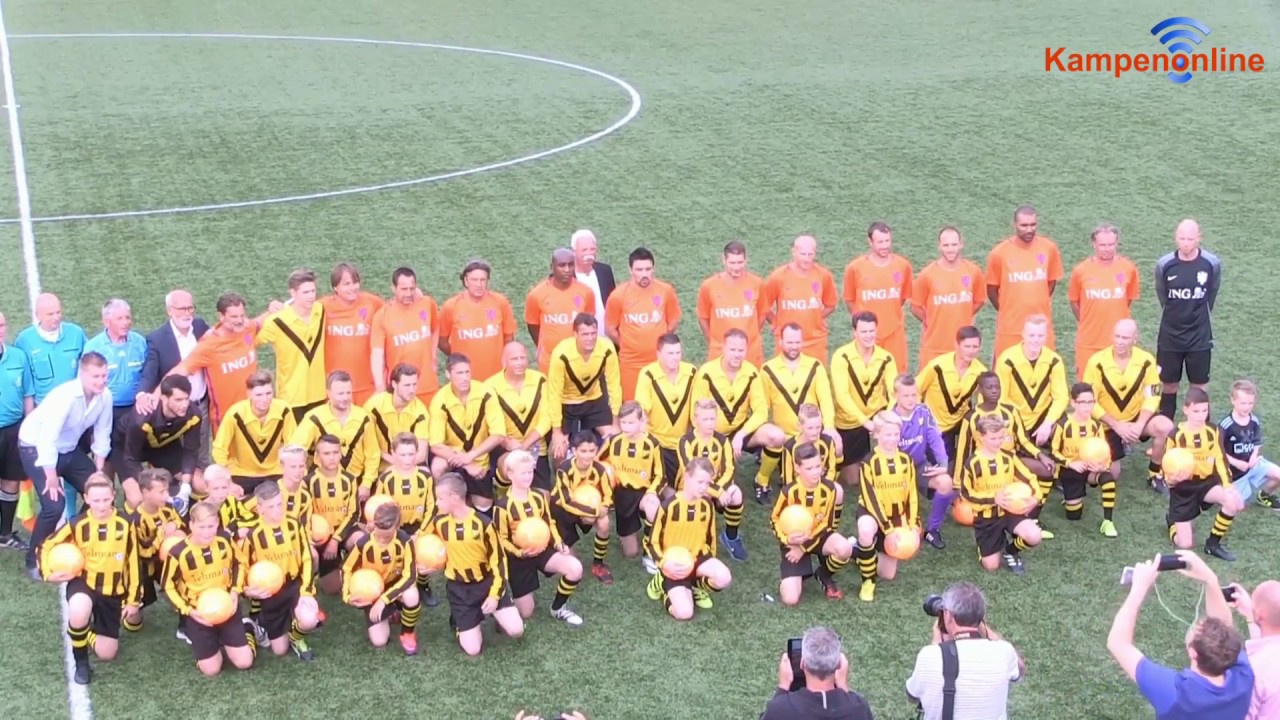 Speciale selectie Dos Kampen speelt tegen oud internationals