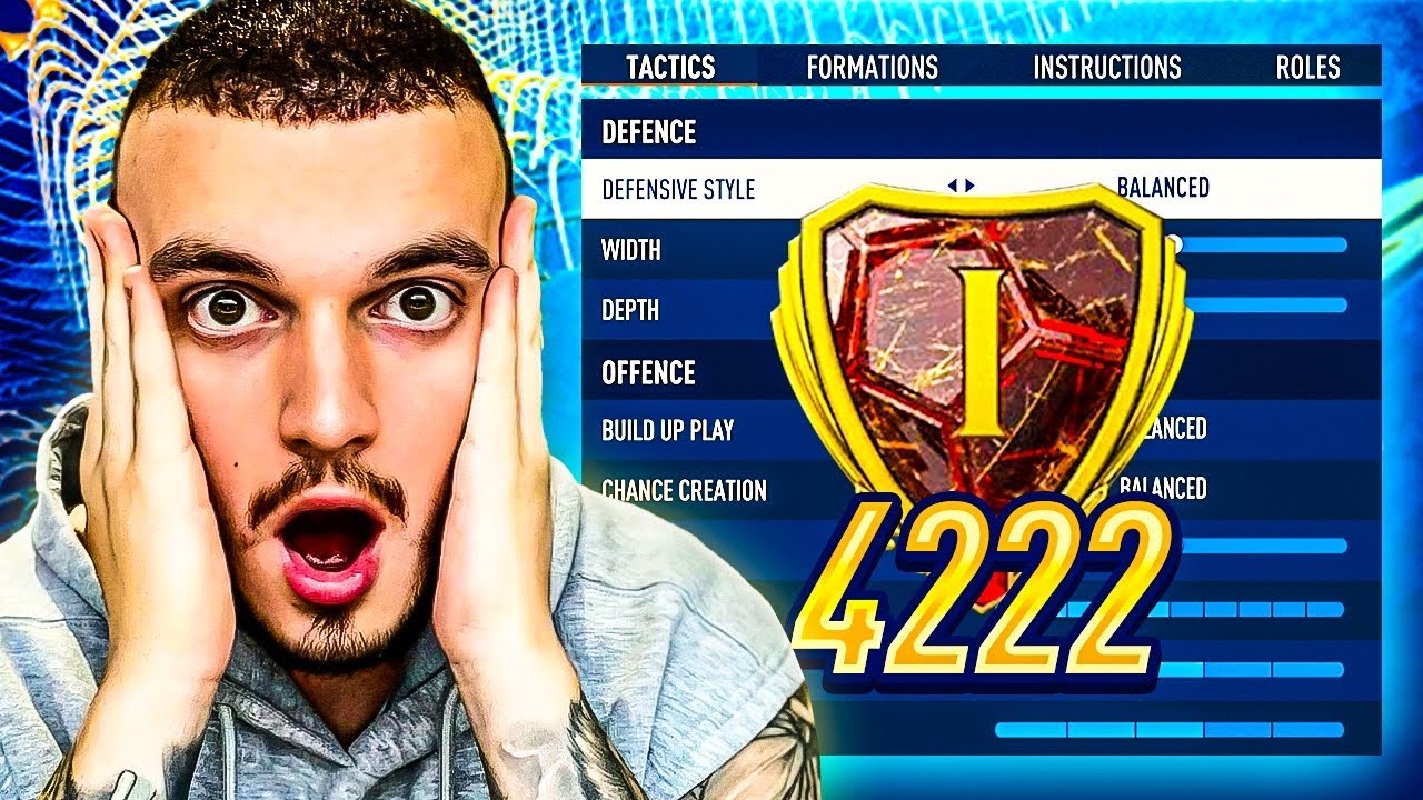 My FIFA 23 4222 Custom Tactics Got Me 20-0 🚨🔥