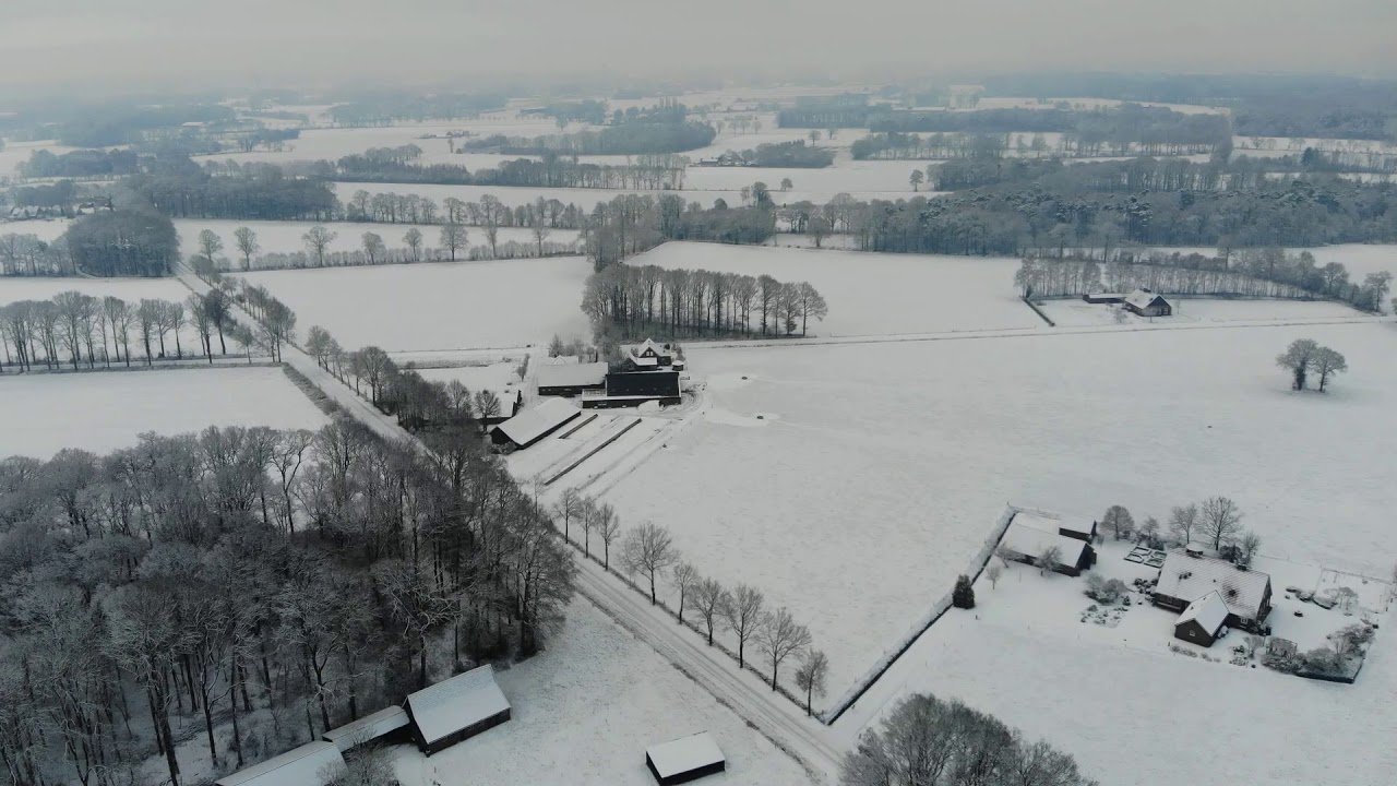 Sneeuw in Winterswijk-Ratum