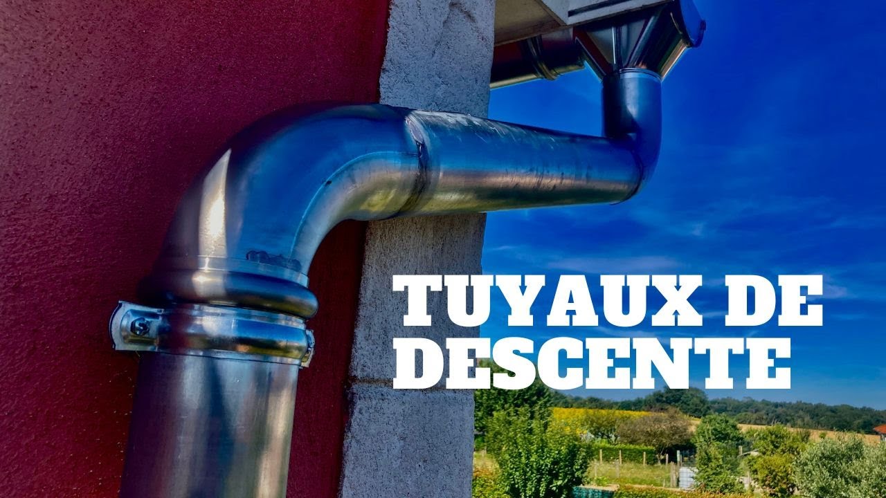 Comment poser un tuyaux de descente en zinc ? Défi 4/52