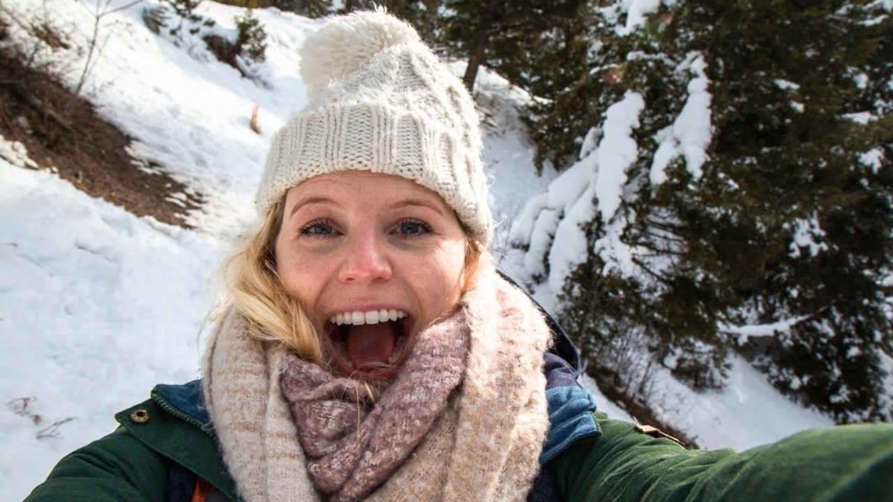 Snowshoeing in Insanely DEEP snow | Basin Lakes, Montana