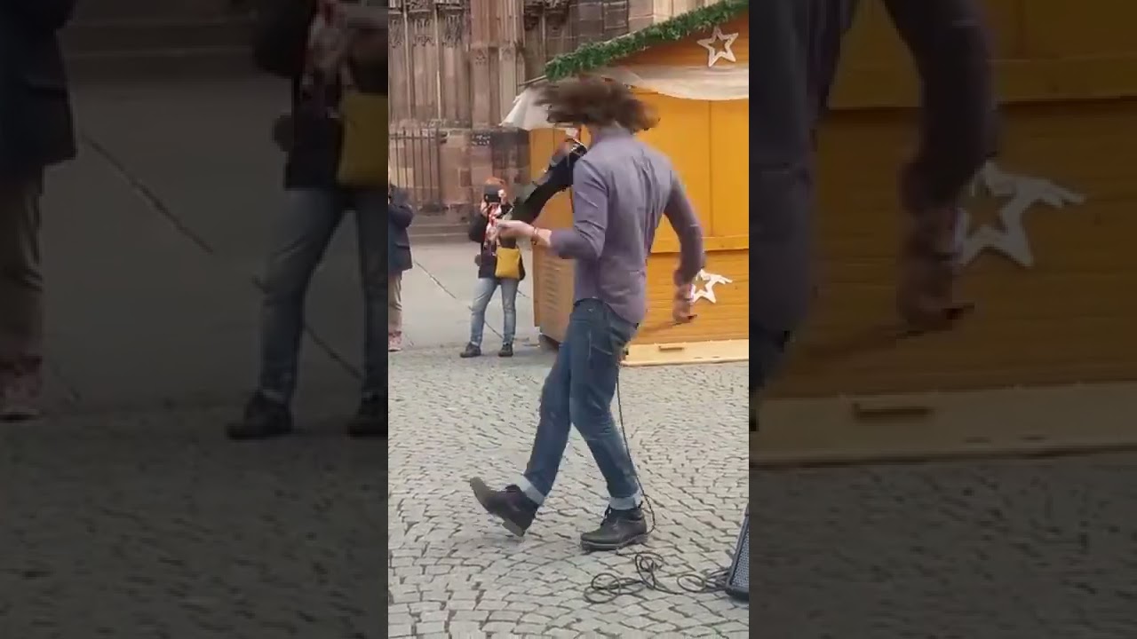 “Violinist from another dimension” Grand Masquerade - Viral Video Violinist from Strasbourg, France