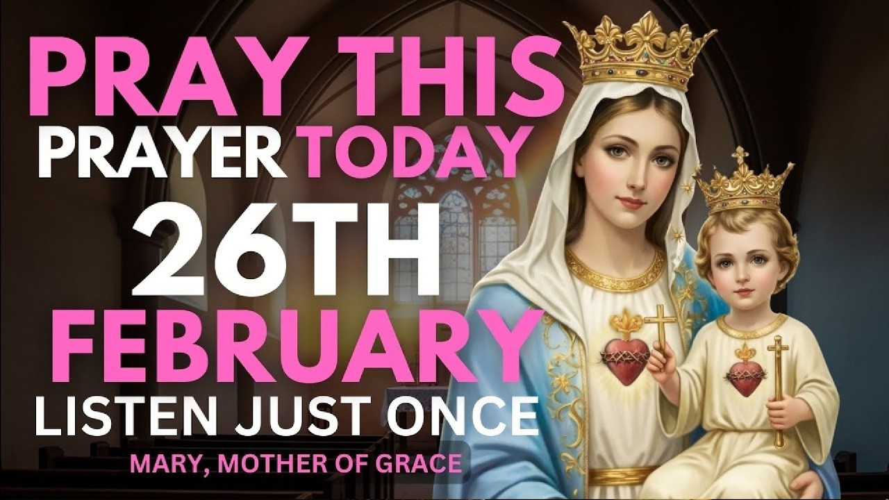 A Powerful Prayer to Our Lady of Grace Today | Saint Anthony