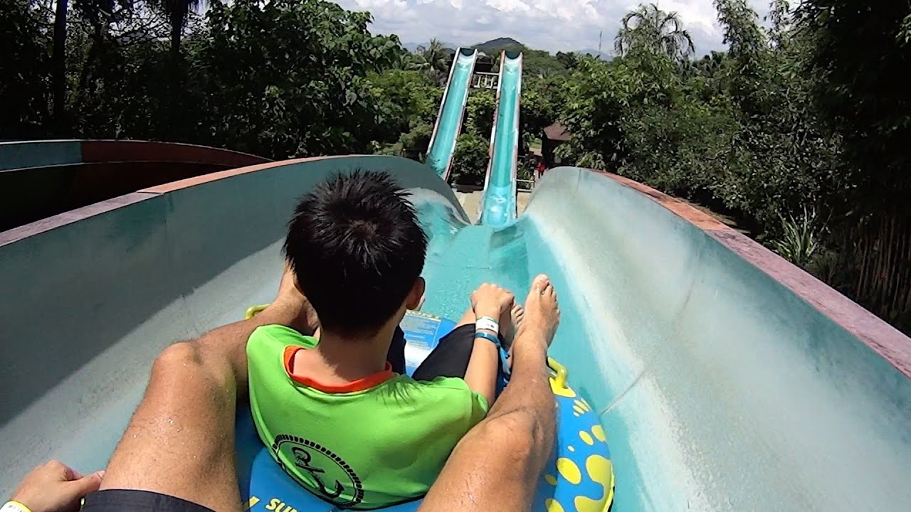 Dangerous Cliff Water Slide at Lost World of Tambun